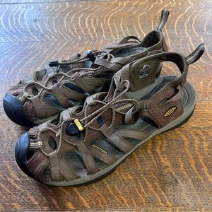 KEEN Women’s Brown Waterproof Sandals Size 10